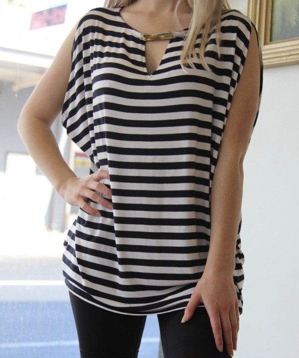 Relaxed Stripe Top