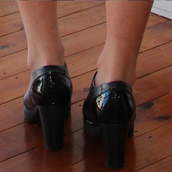 Alternative view of Leather Heels