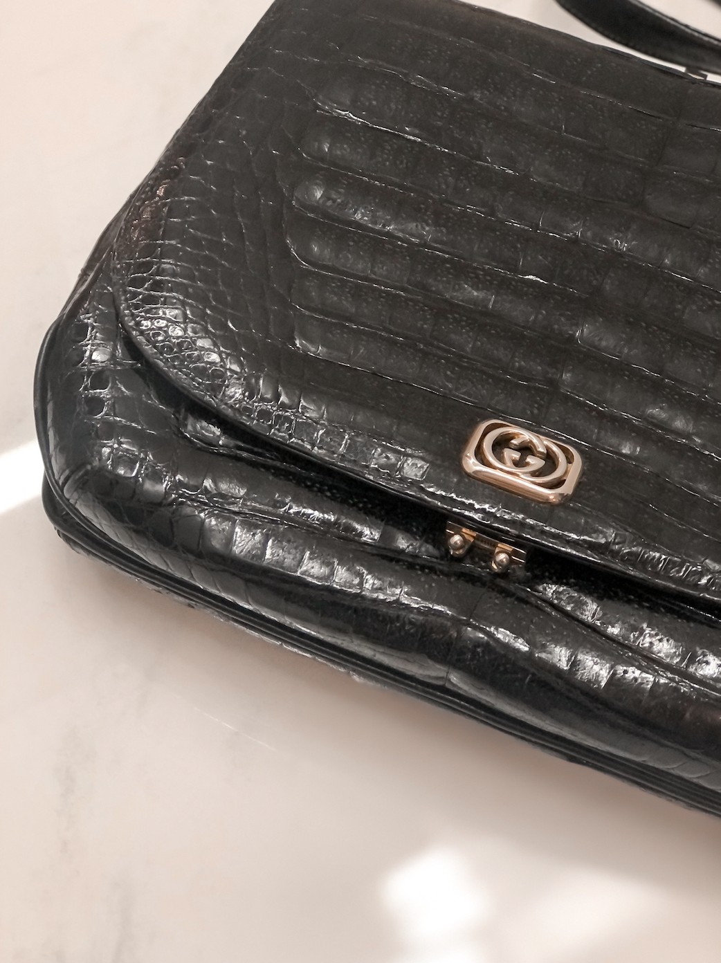 Vintage Gucci Handbag - Image 3