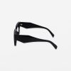 Katyamaker black sunglasses, modern fashion eyewear for women and men, stylish and trendy accessory, high-quality acetate frames, minimalist design for everyday wear, bold and versatile sunglasses, chic sun protection eyewear, stylish accessory for outdoor activities, contemporary eyewear collection, luxury fashion sunglasses, visual comfort and UV protection, lightweight and durable sunglasses, statement sunglasses for fashion-forward individuals.