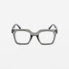 Clear stylish eyeglasses with bold frames for fashion and vision correction. Perfect for unique eyewear accessories and creative optical styles.