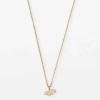 Elegant gold butterfly pendant necklace for women, featuring sparkling crystals and a delicate chain. Perfect for adding a touch of sophistication to any outfit.