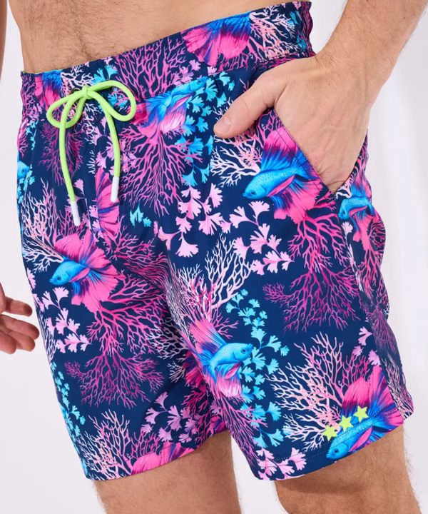Alternative view of Coral Craze Swim Shorts