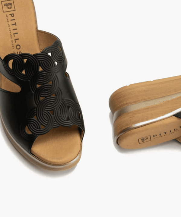 Brown Wedge Sandals