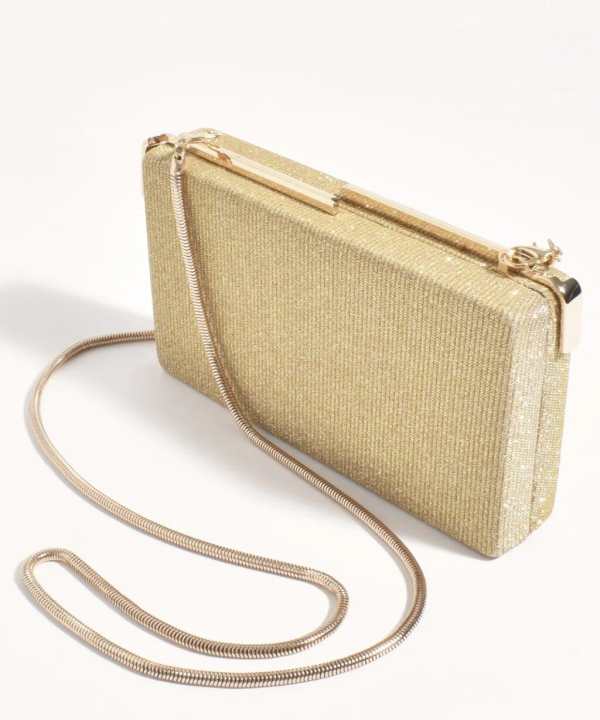 Lila Structured Clutch