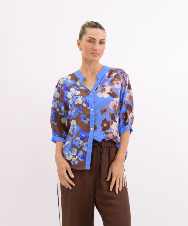 Two Tone Solene Top