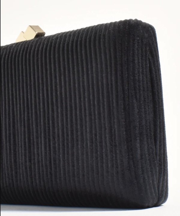 Alternative view of Black Structured Clutch