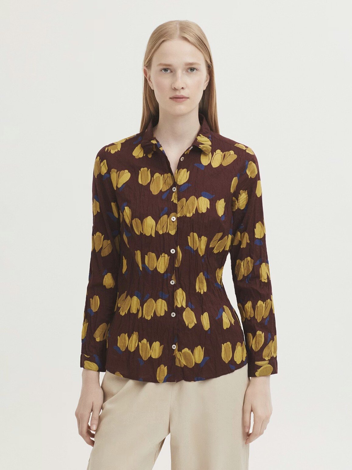 Brooke Crinkle Shirt