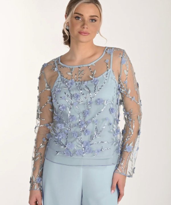 Aqua Mist Top