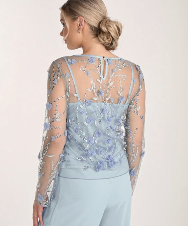 Alternative view of Aqua Mist Top