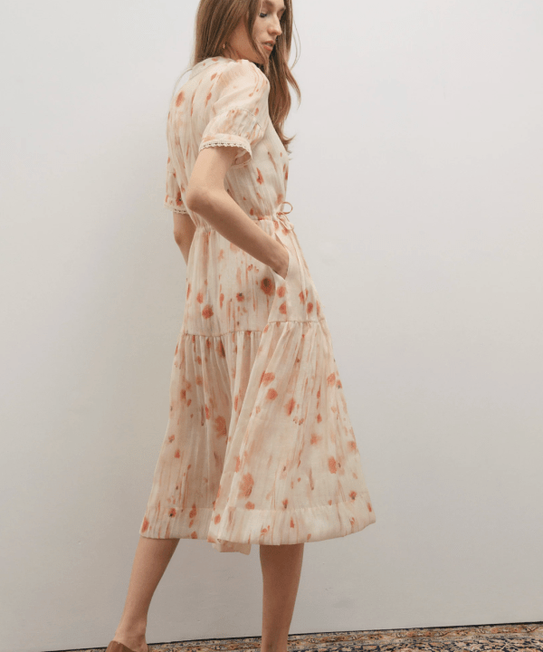 Alternative view of Apricity Tiered Midi Dress