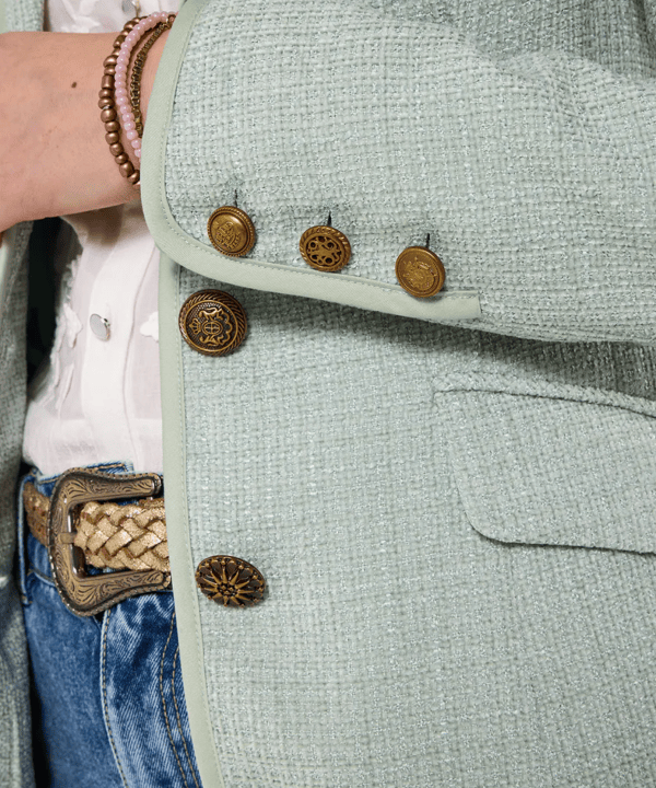 Alternative view of Mint Bouclé Jacket